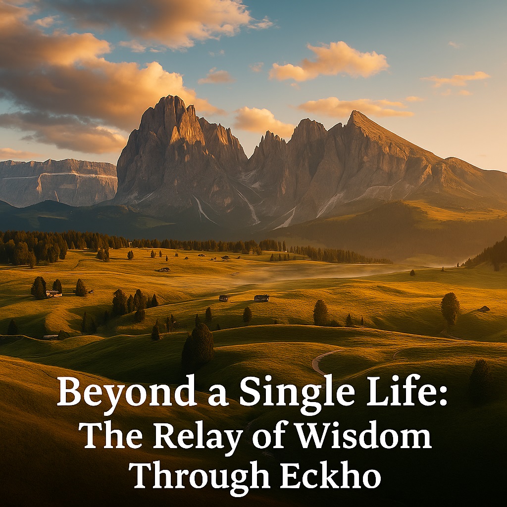 Beyond a Single Life: The Relay of Wisdom Through Eckho